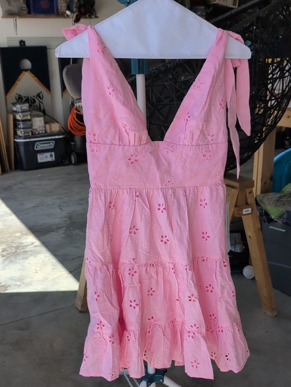 Princess Polly Bright Pink Strapless Dress
